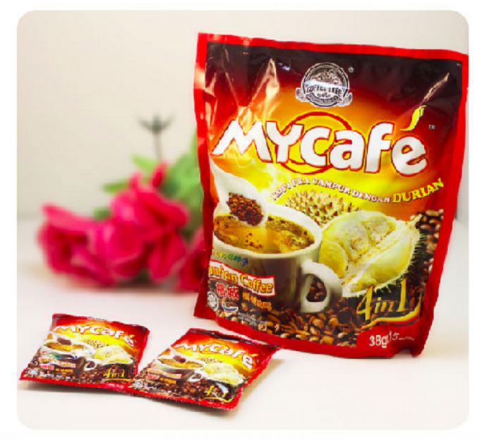 馬來西亞回收含毒品榴蓮咖啡粉。網上圖片
