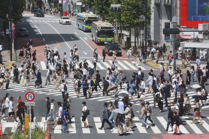 日本的疫情持續擴大。AP圖片