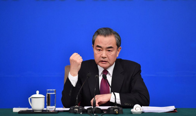 王毅指干涉香港事务是破坏「一国两制」。 鄗华社图片