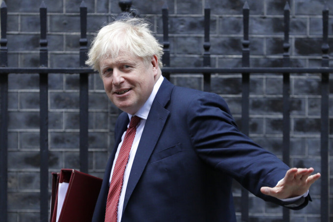 英國首相約翰遜定10月15日為脫歐貿易談判最後期限。AP