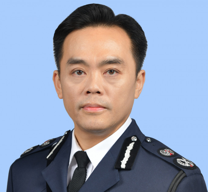 袁旭健接任警務處副處長。  政府圖片