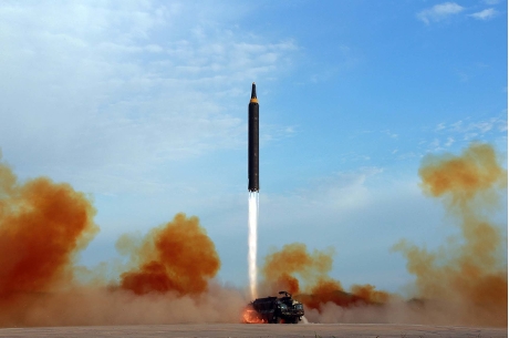 有指北韓正努力改良其洲際彈道導彈。AP