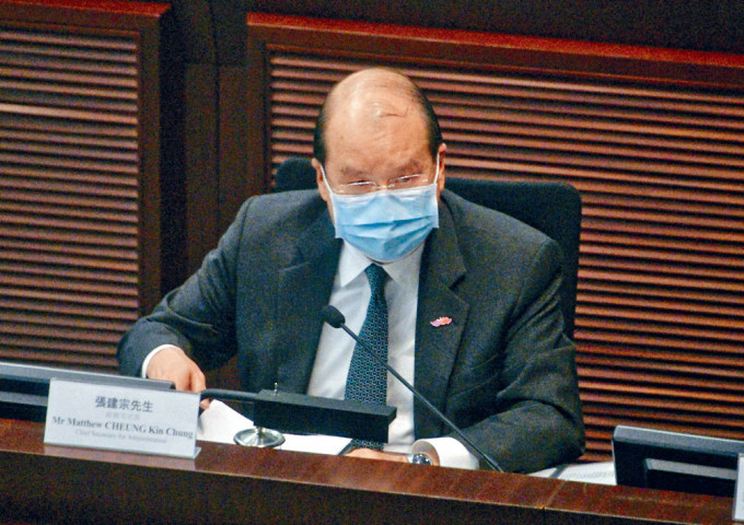 ■政务司司长张建宗表示，期望下月内敲定第三轮抗疫基金细节。