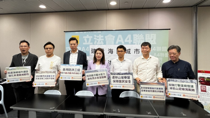 有團體提出6項建議，以改善本港的排洪能力。黃子龍攝