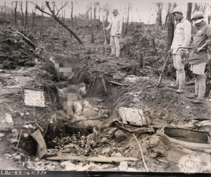 日軍屠殺慰安婦的歷史圖片。網上圖片