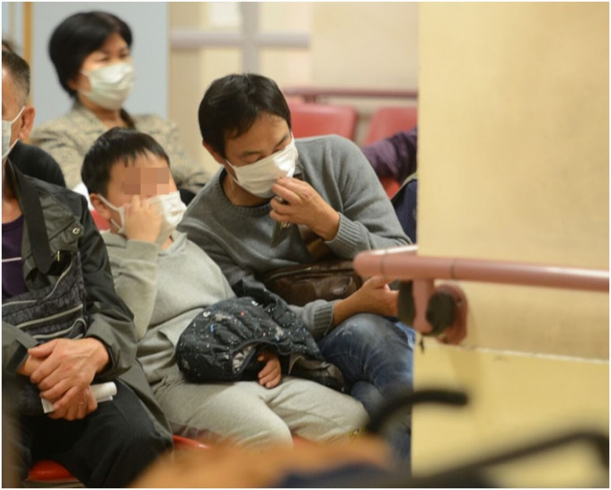 男童腳部受傷，清醒送廣華醫院治理。