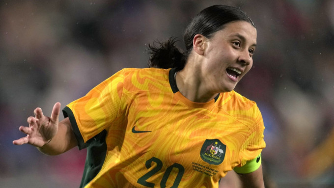 姬亞復出，澳洲女足攻力大大增強。AP