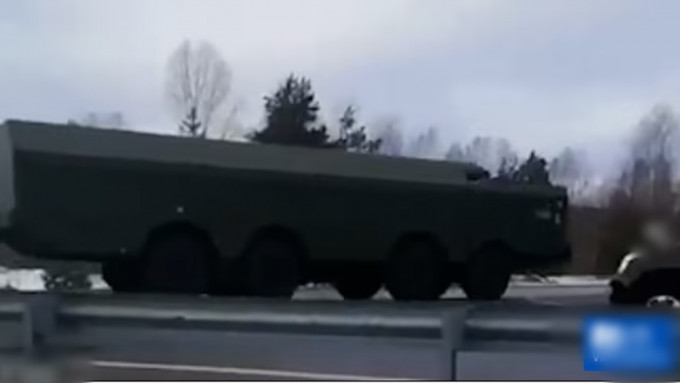 影片中显示的俄罗斯K-300P反舰系统。互联网图片