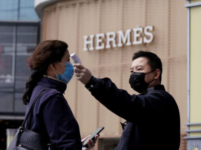Hermès廣州店重開，單日銷售價破2千萬。(網圖)