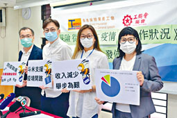 ■香港保險業總工會促請當局發放一次性津貼。