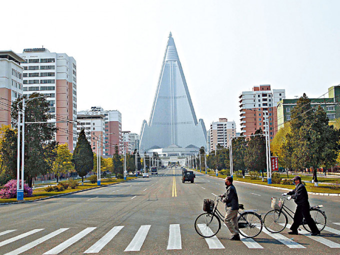 北韩首都平壤。AP资料图片