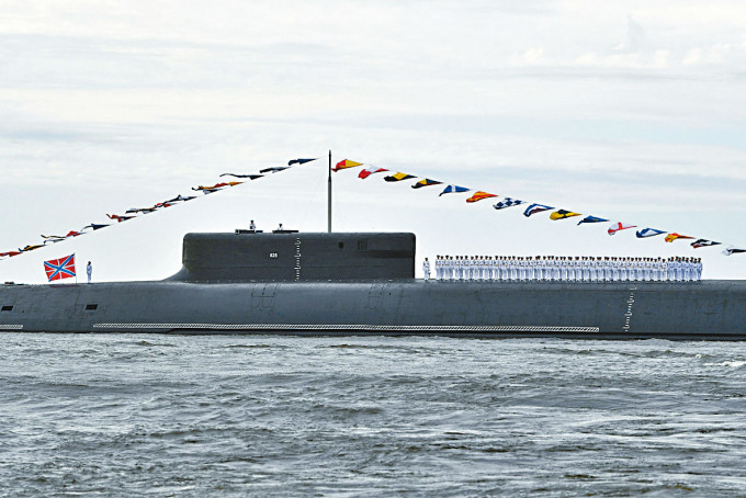 「弗拉基米尔大公号」是俄最新型战略核潜艇。