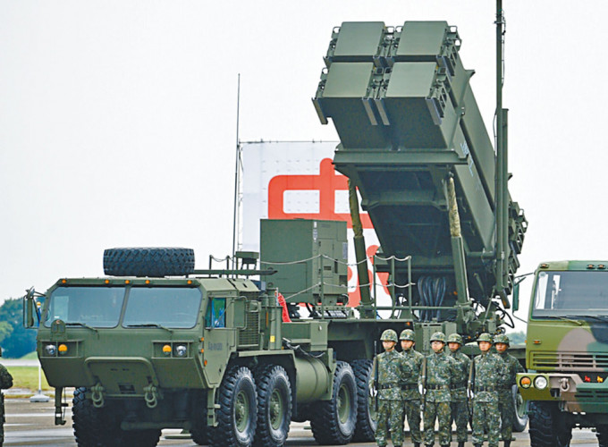 台灣裝備的美製「愛國者」防空導彈。