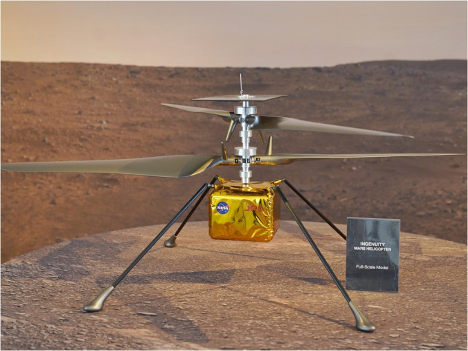 火星直升机「独创号」要押后飞行。AP资料图片