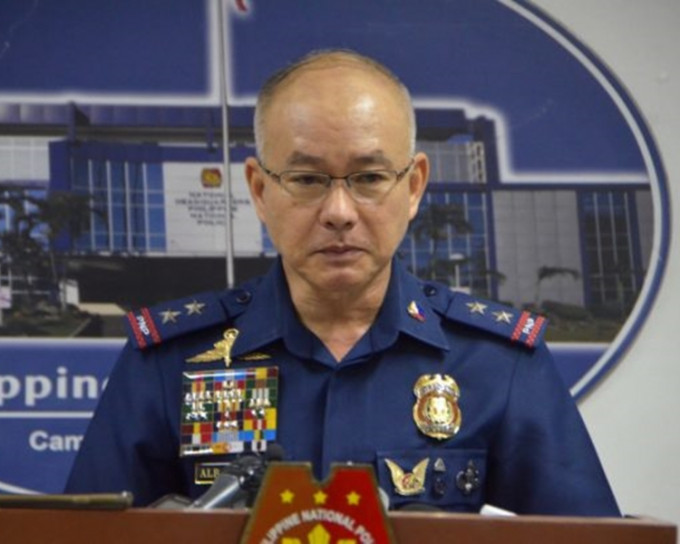 菲律賓警察總署署長Oscar Albayalde。網圖