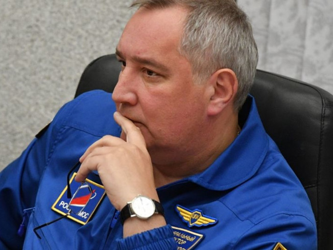 俄国联邦太空总署署长罗戈津。网图
