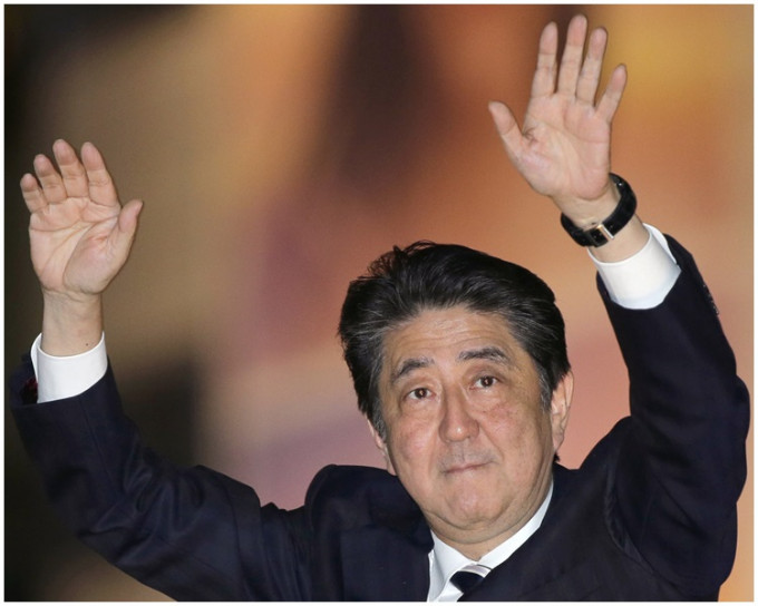 日本首相安倍晉三。AP圖片