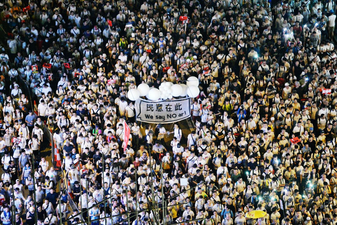 香港的游行示威活动持续引起国际关注。 资料图片