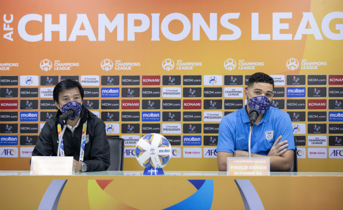 朱志光(左)重返足球总监一职，直到新季亚冠杯开锣为止。 杰志图片