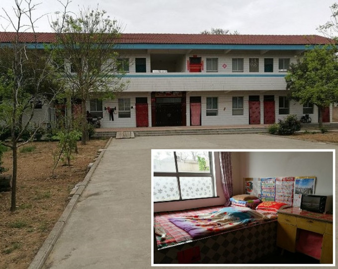 陝西一間希望小學被揭在未經村民同意下，私自「轉讓」予村黨支部書記成為私人住宅。網圖
