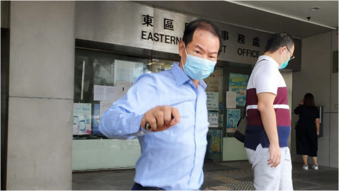萧泽伟被指前年在寓所内2度非礼女佣，后来因事主离港未能协助举证而获撤回控罪。资料图片
