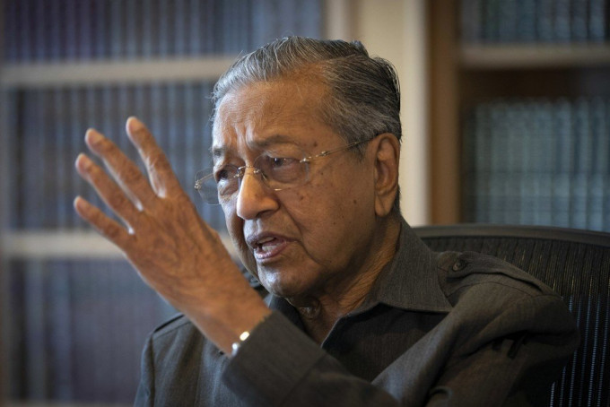 马来西亚92岁的前总理马哈迪。AP图片