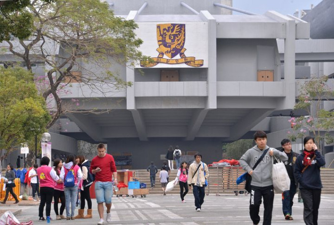 中大民調指逾半就讀本港大學內地生對香港印象較以往差。 資料圖片