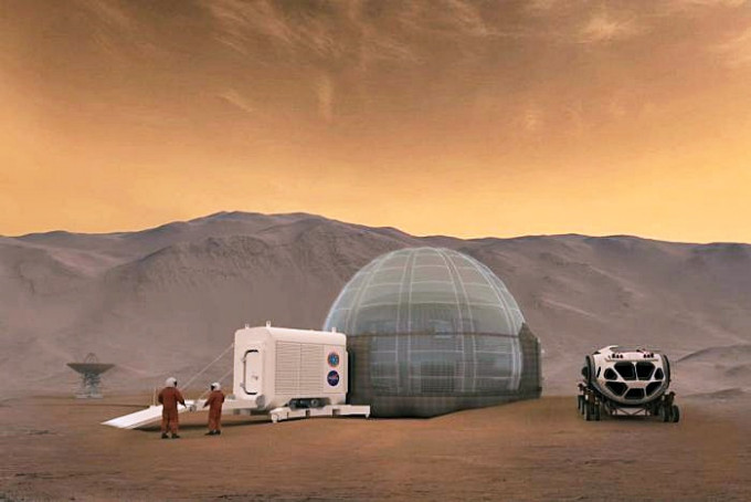 美国太空总署研究多个栖息火星的方法。