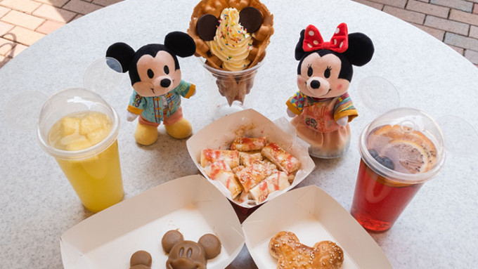 迪士尼推港式街頭美食。
