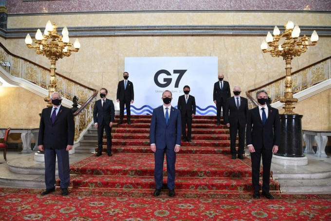 七國集團（G7）峰會周五會在英國倫敦舉行。AP資料圖片