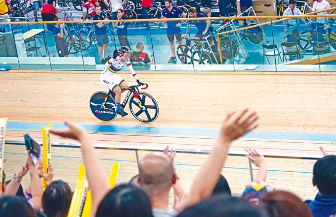 香港若能成功举办场地单车国家杯，势有助李慧诗备战今夏东奥。