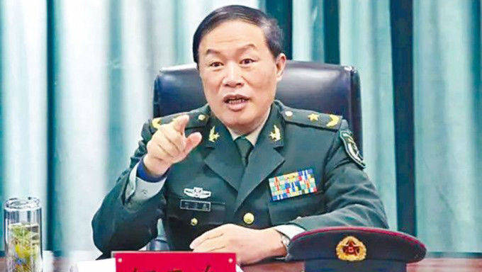 何衛東任中央軍委副主席。
