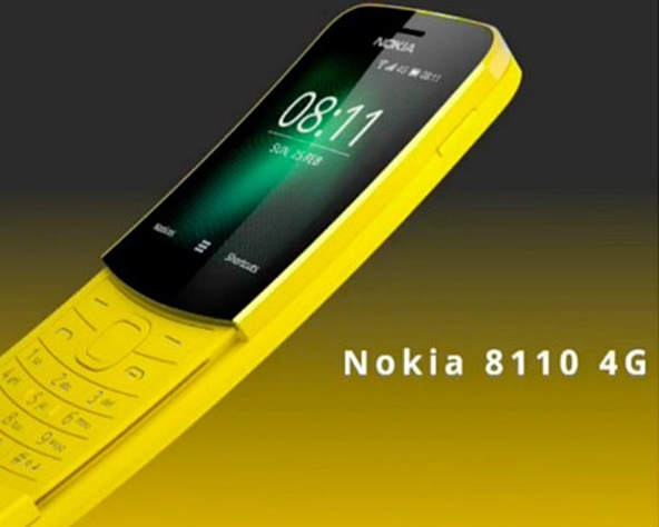 NOKIA将经典的8110推出新版。网图