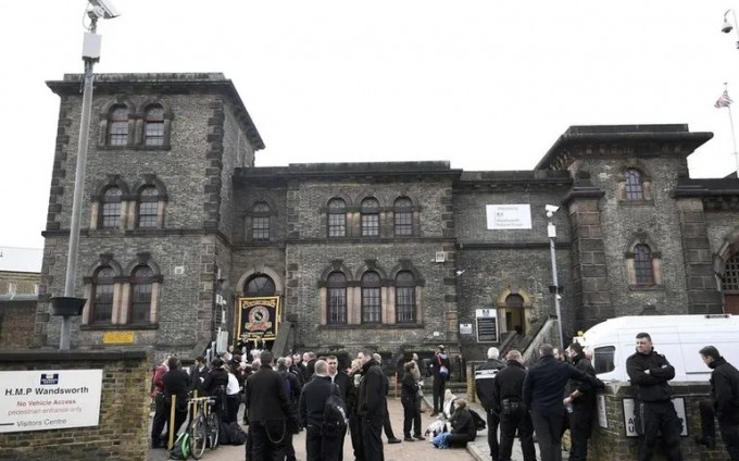 涉事的伦敦旺兹沃斯监狱。路透社