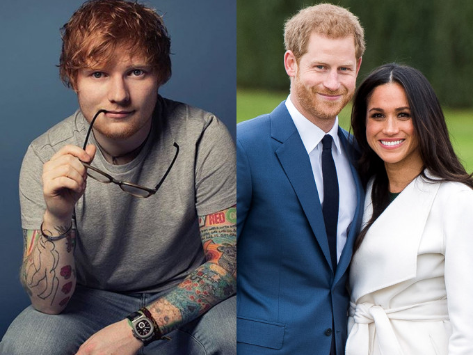 有传哈里王子亲自邀请Ed Sheeran在婚宴上献唱。