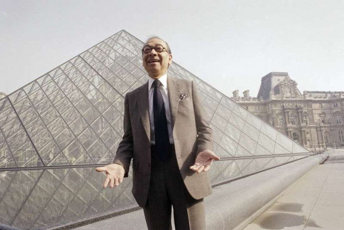 贝聿铭是世界上成就最高的华人建筑设计师之一。美联社资料图片