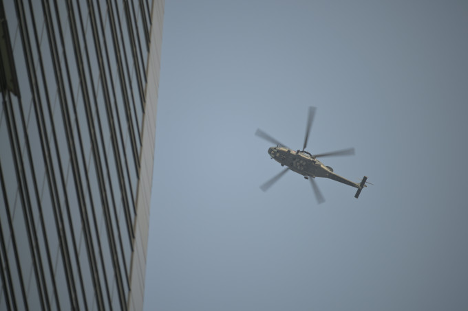 飛行服務隊自6月至10月，派出22架次直升機支援警方執法。資料圖片