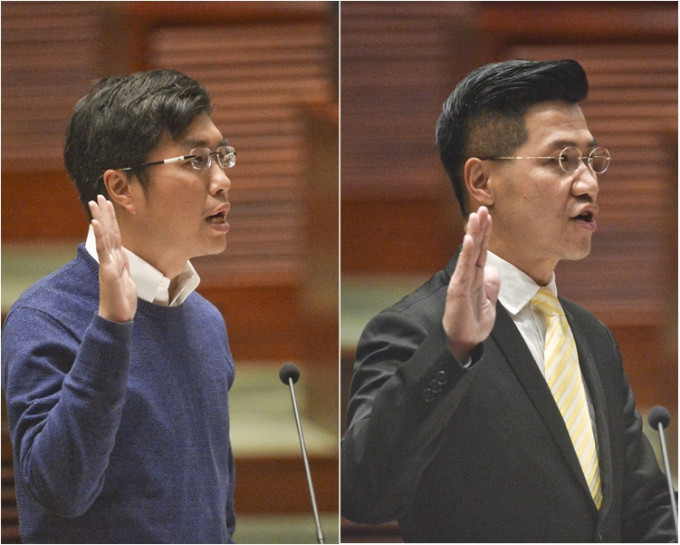 行政長官林鄭月娥指樂見新當選立法會議員順利宣誓。