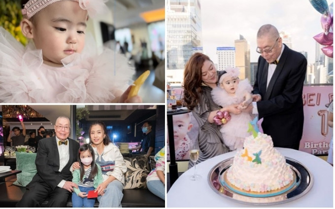 刘诗昆和孙颖日前为贝贝搞超豪生日会。
