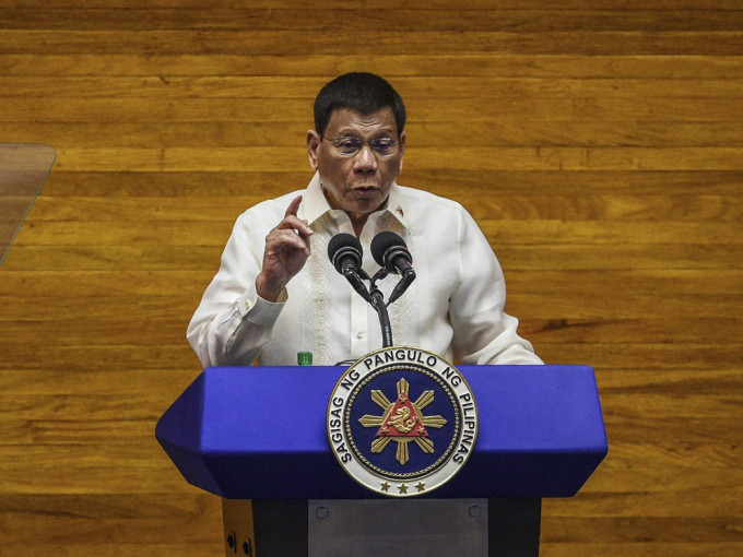 菲律宾总统杜特尔特宣布延续与美国的《部队访问协议》。AP资料图片