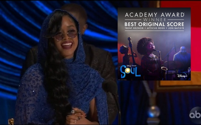 女歌手H.E.R.和最佳动画《灵魂奇遇记》再夺音乐奖项。