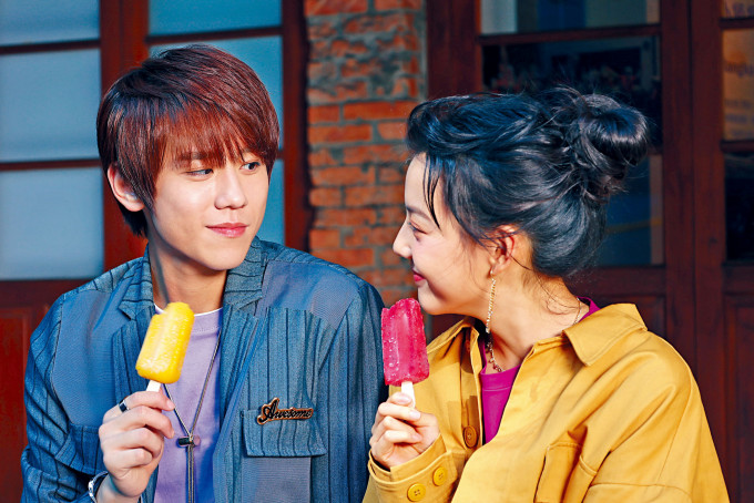 姜濤與MV女主角林思廷大演情侶甜蜜戲分，但他自爆不敢望對方雙眼。