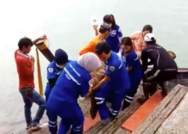 再有中国游客在游泰时发生意外，遇溺身亡。（网图）
