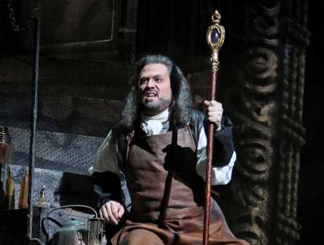 大衛·丹尼爾斯2011年在紐約大都會歌劇院獻唱。美聯社
