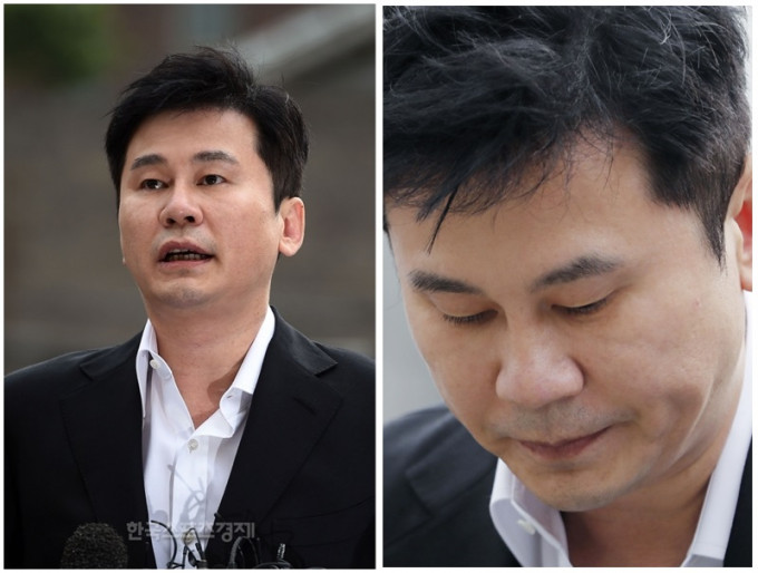 杨贤硕经历23个小时的调查,承认海外赌博。网图