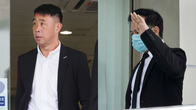 招重文(左)及何思漢(右)。葉偉豪攝