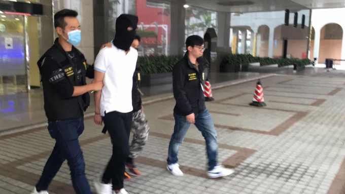 香港男子澳门被捕。