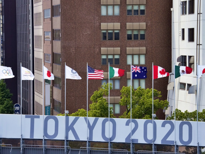 东京奥运村首次有外国运动员确诊新冠肺炎。AP图片