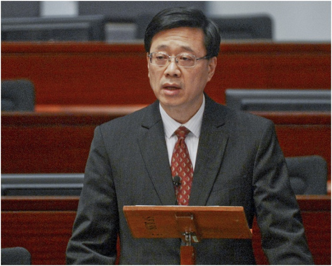 李家超指，目前香港受恐袭的风险是「中度」。