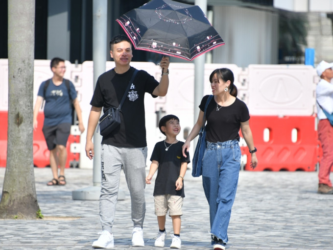 天文台预料本港地区今日天晴。资料图片